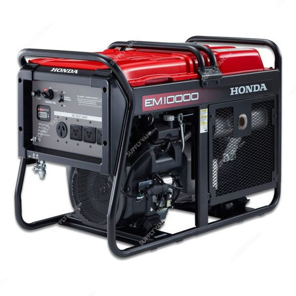 Honda Digital Electric Start AVR Generator, EM10000, 9000VA, 220VAC