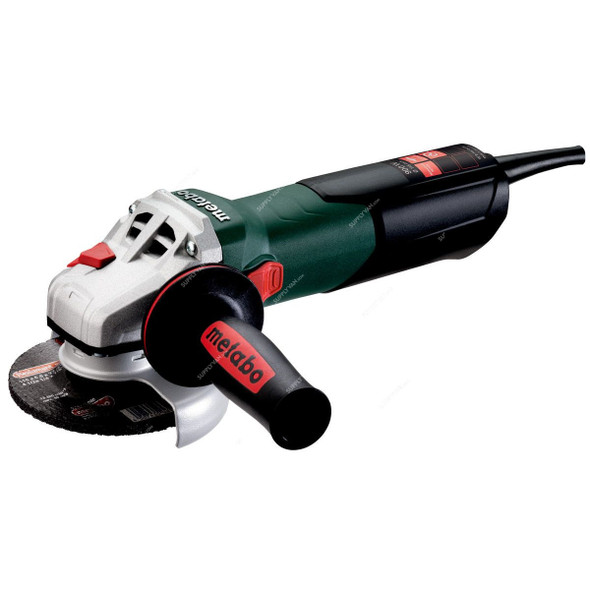 Metabo Angle Grinder With Cardboard Box, W-9-115-Quick, 600371010, 220-240V, 900W, 115MM