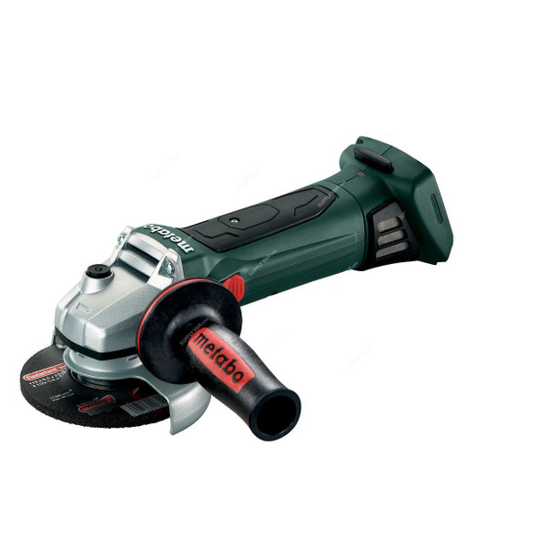 Metabo Cordless Angle Grinder With MetaBox Case, W-18-LTX-125-Quick, 18V, 125MM