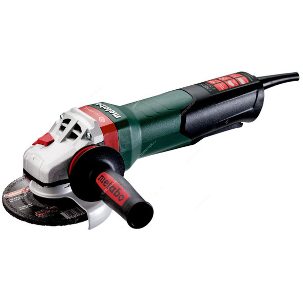 Metabo Drop Secure Angle Grinder Cardboard Box, WEPBA-17-125-Quick, 1700W, 125MM