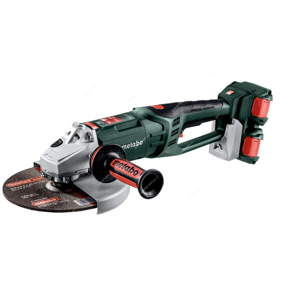 Metabo Cordless Angle Grinder With Plastic Case, WPB-36-18-LTX-BL-230, 18V, 230MM