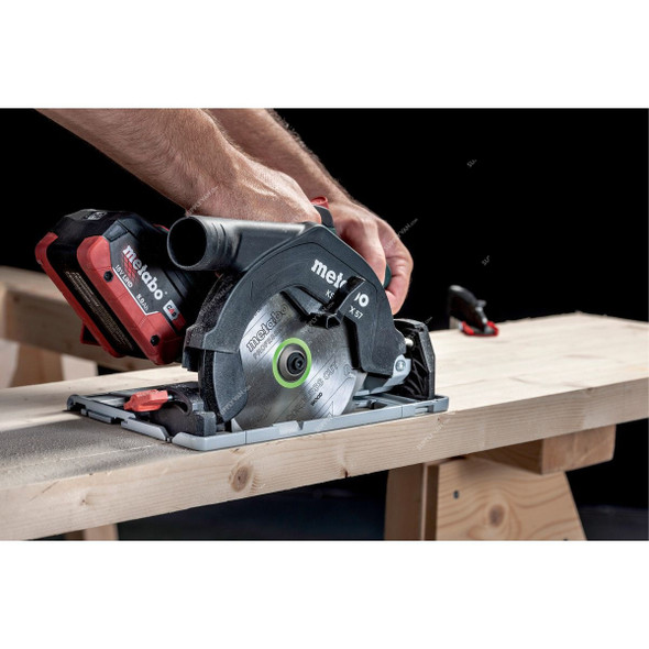 Metabo Cordless Circular Saw With MetaLoc Case, KS-18-LTX-57, 601857890, 18V, 165MM