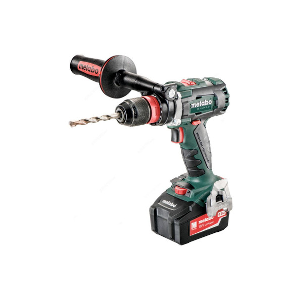 Metabo Cordless Drill With Plastic Carry Case, BS-18-LTX-BL-Q-I, 18V