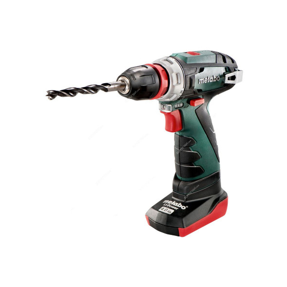 Metabo Cordless Drill, 600157700, PowerMaxx BS Quick, 10.8V, 4Ah Battery