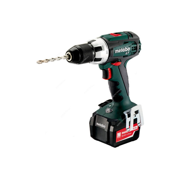 Metabo Cordless Drill, BS-14-4-LT, 14.4V, 2 x 4Ah Battery