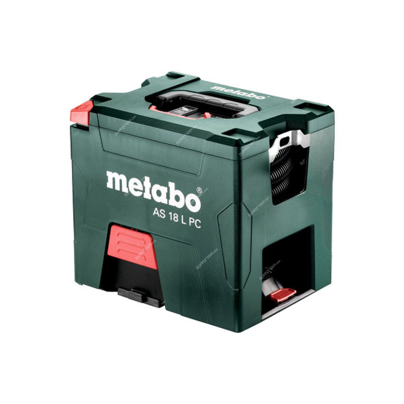 Metabo Cordless Vacuum Cleaner, AS-18-L-PC, 18V