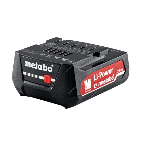 Metabo Cordless Tool Battery, 625406000, 12V, 2.0Ah