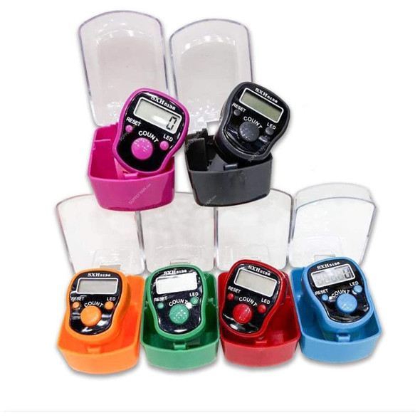 Handheld Tally Counter, Multicolor, 12 Pcs/Pack