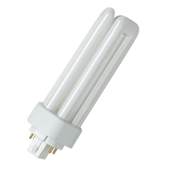 Osram Compact Fluorescent Lamp, Dulux T-E Plus, 830, 26W, 3000K, Lumilux Warm White