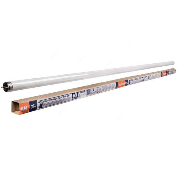 Osram Fluorescent Tube Light, 36W, G13, 6500K, Cool Daylight