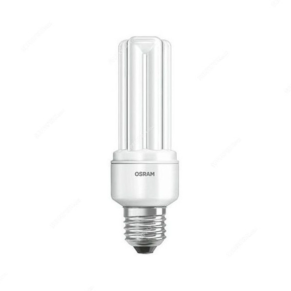 Osram Fluorescent Lamp, 23W, E27, 6500K, Cool Daylight, 4 Pcs/Pack