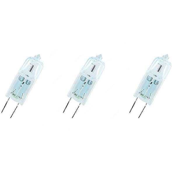 Osram Capsule Halogen Bulb, Halostar Starlite, 50W, GY6.35, 3950K, Warm White, 3 Pcs/Pack