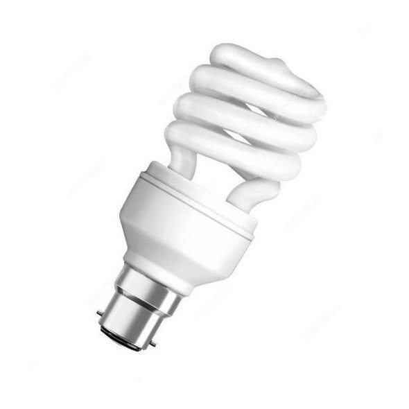 Osram Fluorescent Lamp, Duluxstar Mini Twist, 18W, B22D, Day Light, 3 Pcs/Pack