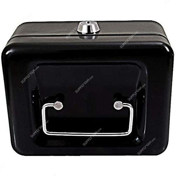 Cash Box, Steel, 115 x 152MM, Black