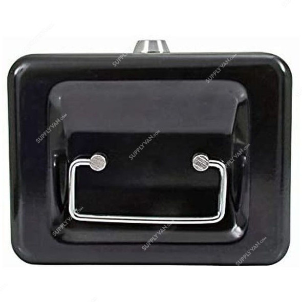 Cash Box, Steel, 115 x 152MM, Black