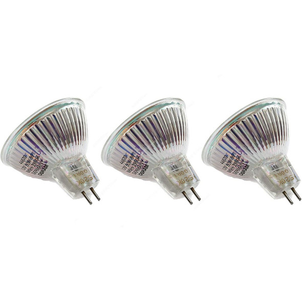 Osram Halogen Lamp, Decostar, 50W, GU5.3, 2800K, Warm White, 4 Pcs/Pack