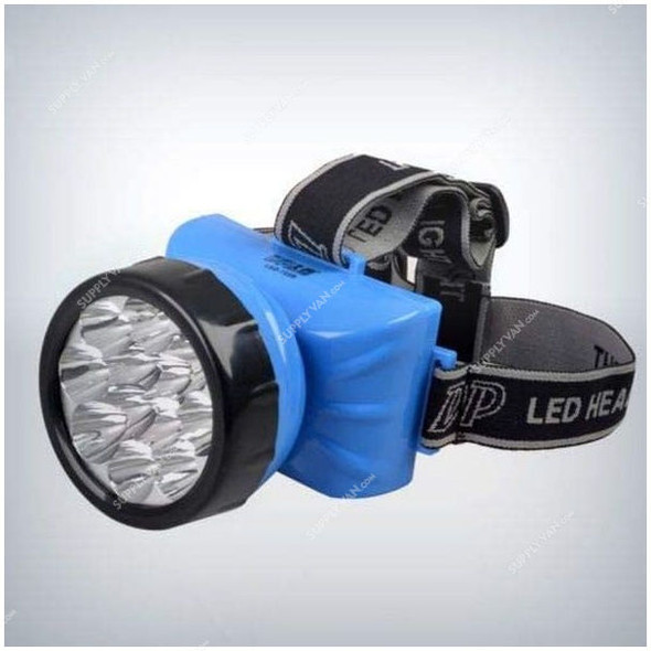 Dp Rechargeable Headlamp, LED-722B, 12 LED, 100-240VAC, 800mAH