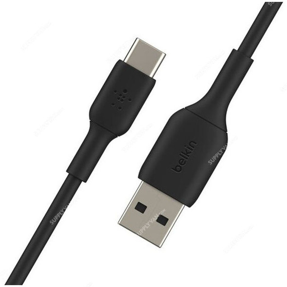 Belkin Boost Charge USB-A to USB-C Cable, CAB001BT1MBK, 1 Mtrs, Black