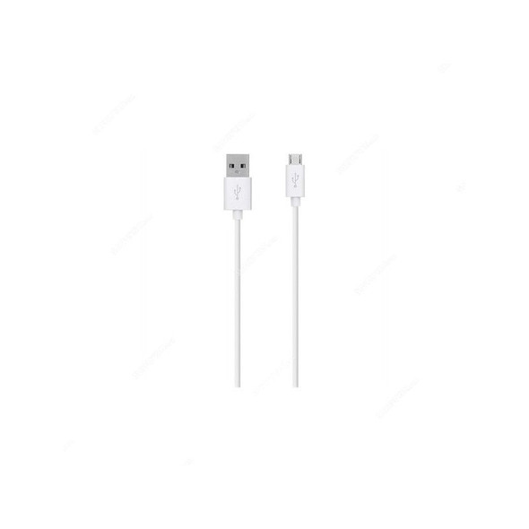 Belkin Micro USB Cable, F2CU012BT2M-WHT, 2 Mtrs, White