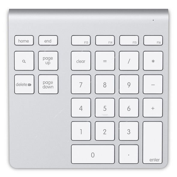 Belkin Bluetooth Wireless Keypad, F8T067CW, 28 Keys, Silver