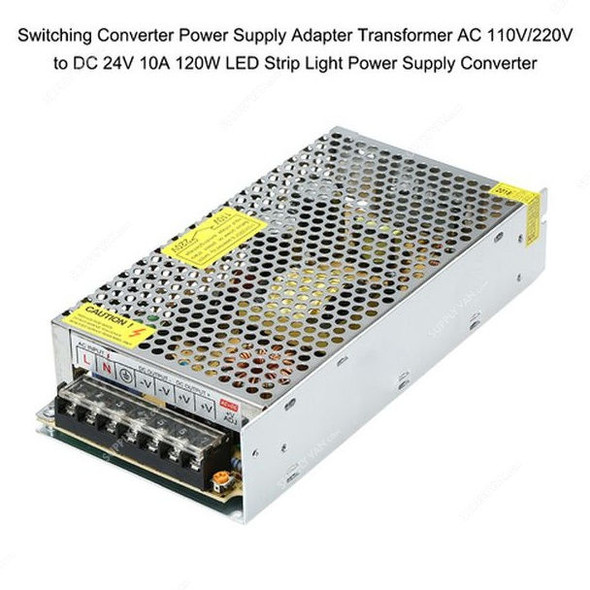 Kkmoon Switch Power Supply Transformer, 12VDC, 120W, 10A