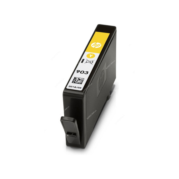 HP Original Ink Cartridge, T6L95AE, Inkjet, 903, 315 Pages, Yellow