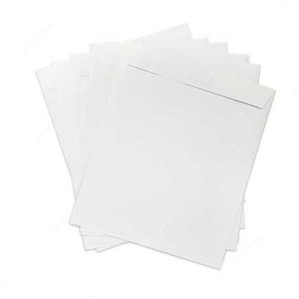 Business Envelope, Paper, 100 GSM, 12 x 10 Inch, White
