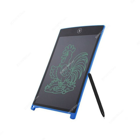 Portable LCD Writing Pad, HSP85, 8.5 Inch, 75mAh, 3V, Black/Blue