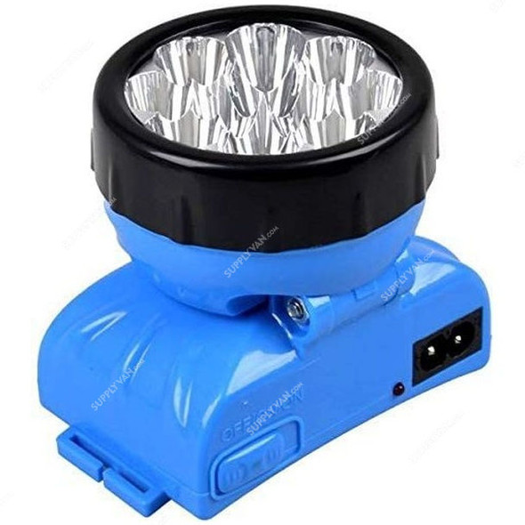 Rechargeable LED Headlamp, DP-722B, 800mAh, 60 LM, Blue