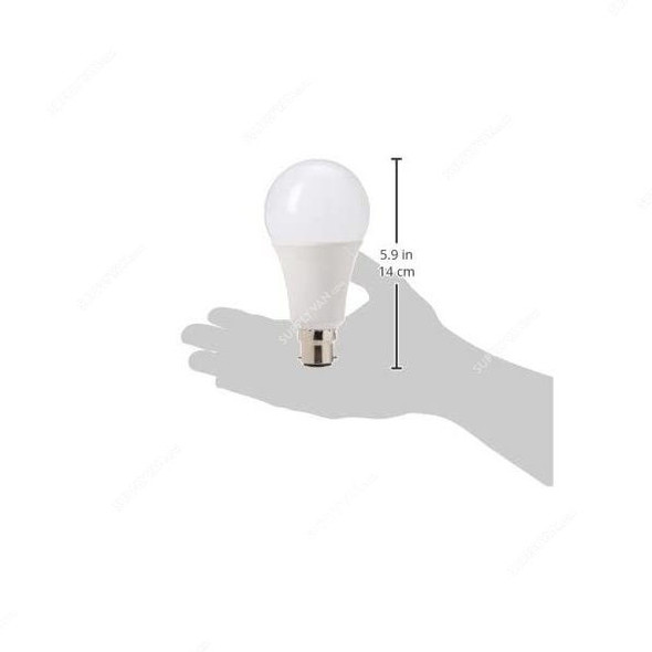 Narken LED Bulb, 15W, B22, 6500K, Cool Daylight