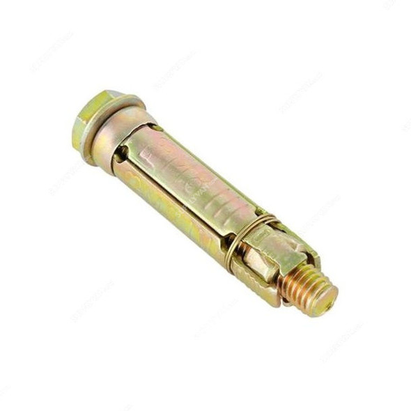 Fix Bolt, Steel, M8, Gold, 5 Pcs/Pack