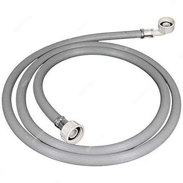 WaterWave Washing Machine Inlet Hose, 3/4-inch BSP, 1.5 Mtrs, Grey