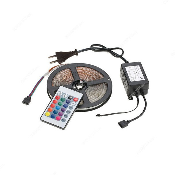 LED Strip Light, 12W, 2835, SMD, 5 Mtrs, RGB