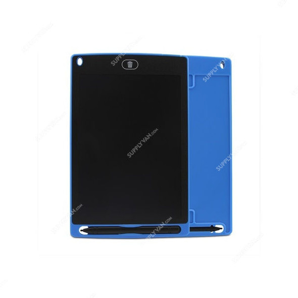 LCD Writing Pad, ABS, 8.5 Inch, CR2020, 130mAh, Blue