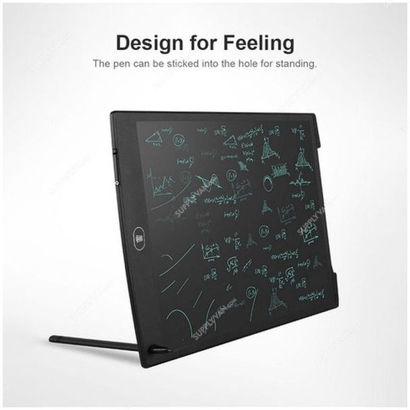 Kkmoon LCD Writing Pad, ABS, 130mAh, 8.5 Inch, Black