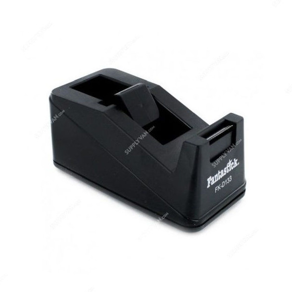 Fantastick Tape Dispenser, FK-D133-BK, 1 Inch Core, Black