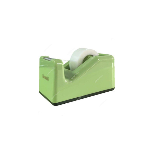 3M Tape Dispenser, C-28S, Scotch, 1 Inch Core, Green