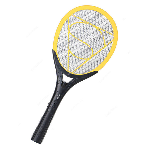 DP Mosquito Swatter, LED-802, 400mAh, 0.8A, Black/Yellow