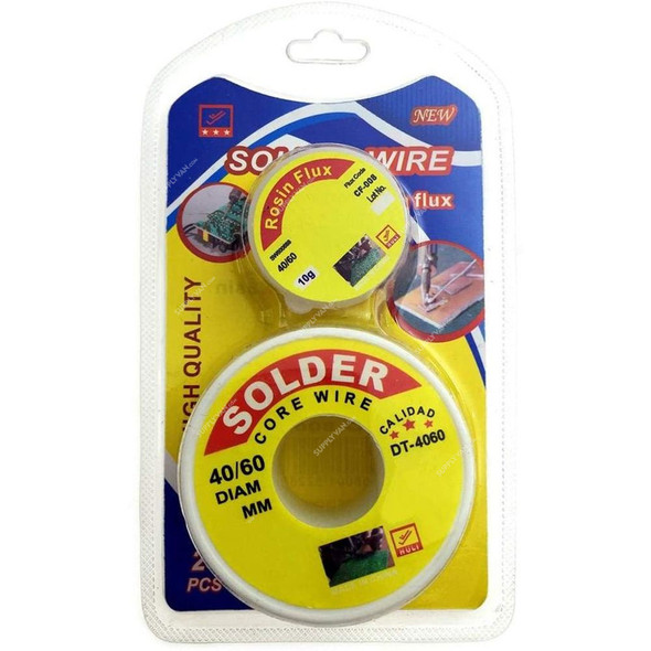 Solder Wire Repair Tools Set, DT-4060plusCF-008, 1MM Dia, 2 Pcs/Set