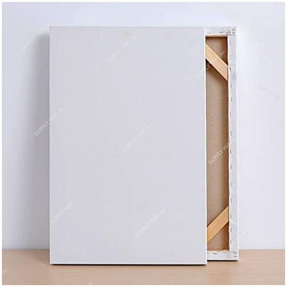 Canvas Board, Cotton, 40 x 30CM, White
