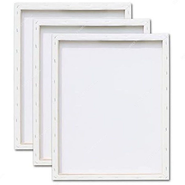 Canvas Board, Cotton, 30 x 20CM, White, 5 Pcs/Pack