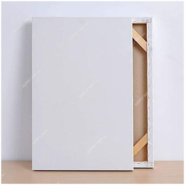 Canvas Board, Cotton, 40 x 30CM, White, 5 Pcs/Pack