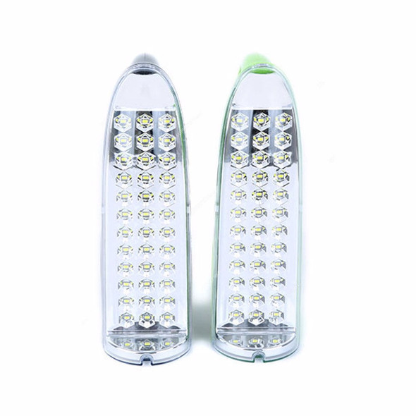 Geepas Rechargeable Emergency LED Lantern, GE5559, 36 LED, Black/White, 2 Pcs/Pack