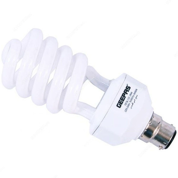 Geepas CFL Bulb, GESL119N, 26W, 6400K, Cool Daylight