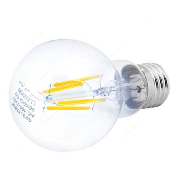 Geepas Filament Bulb, GESL55058, B22, 8W, 4000K, Cool White