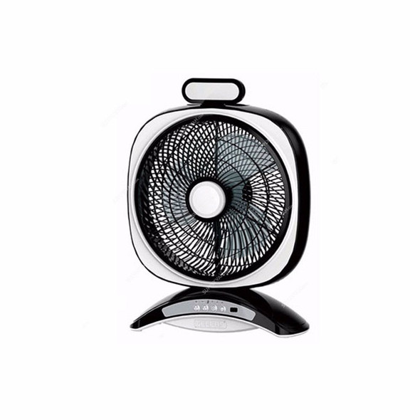 Geepas Rechargeable Fan, GF969, 45W, 14 Inch, Black