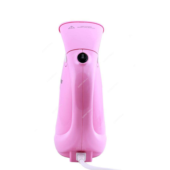 Geepas Electric Garment Steamer, GGS9693, 870W, 160ML, Pink