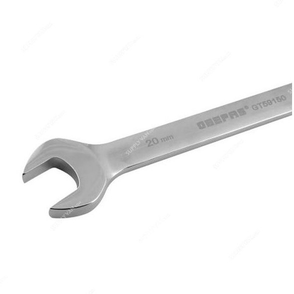 Geepas Combination Wrench, GT59150, Chrome Vanadium Steel, 20MM