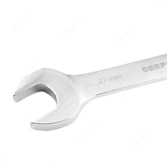 Geepas Open End Spanner, GT59189, Chrome Vanadium Steel, 27 x 30MM