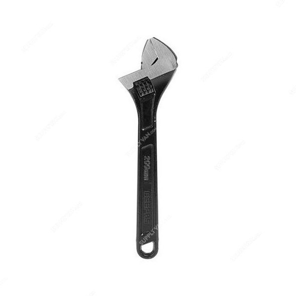 Geepas Adjustable Wrench, GT59223, Chrome, 8 Inch, Black
